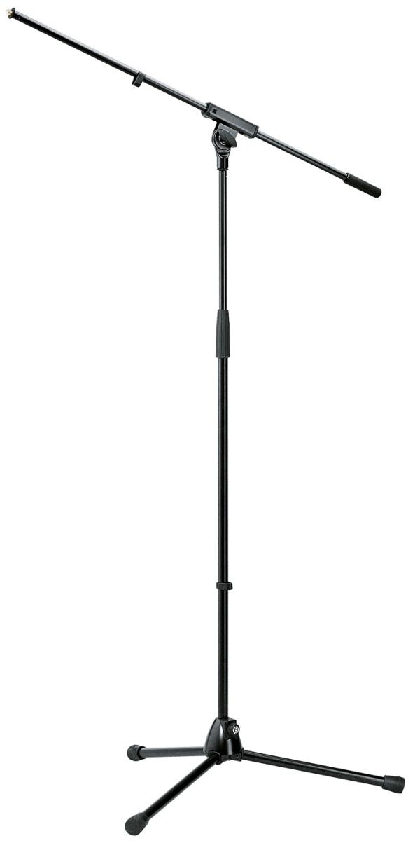 Konig & Meyer KM Black Microphone Stand Boom with Adjustable Height Mechanism, product image from Cggeorgallis
