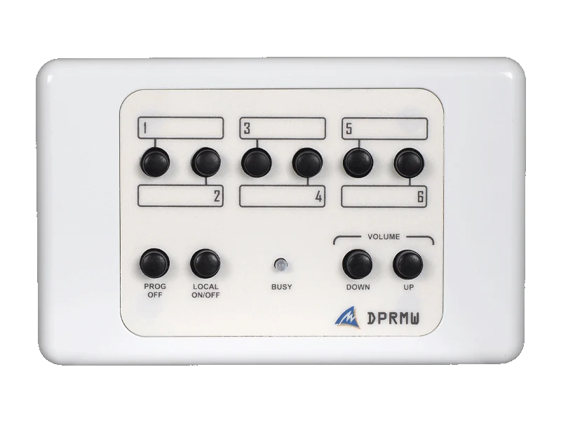 Australian Monitor DIGIPAGE Remote Wall Panel with Volume Control – White, product image from Cggeorgallis