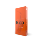 Easy-Play Alto Sax Reeds Strength 2.5 – 25-Pack by Rico D'Addario