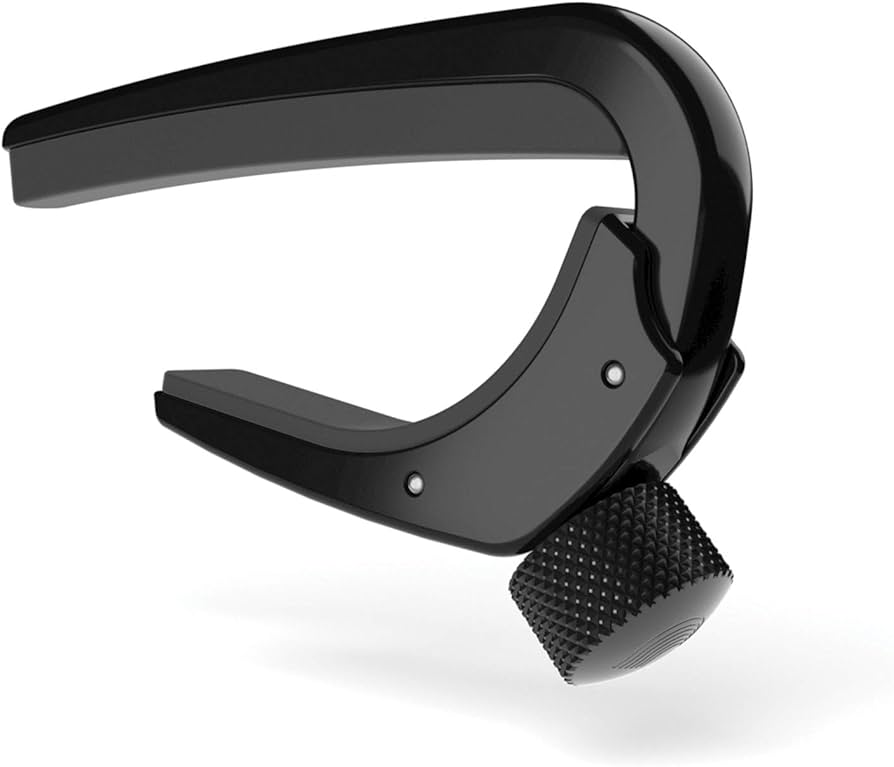 D'addario Buzz-Free Precision Guitar Capo with Micrometer Tension Adjustment, product image from Cggeorgallis