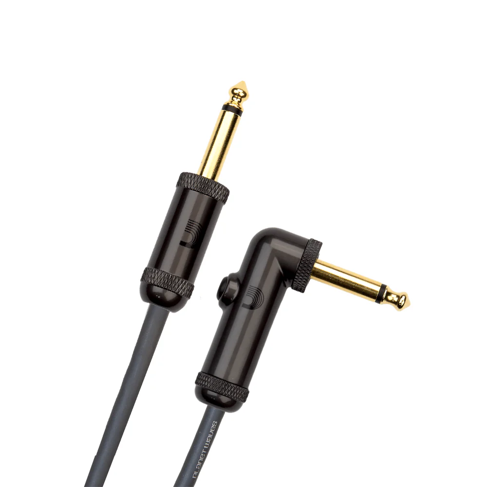 D'addario Noise-Free Momentary Switch Guitar Cable 10 ft Right-Angle, product image from Cggeorgallis