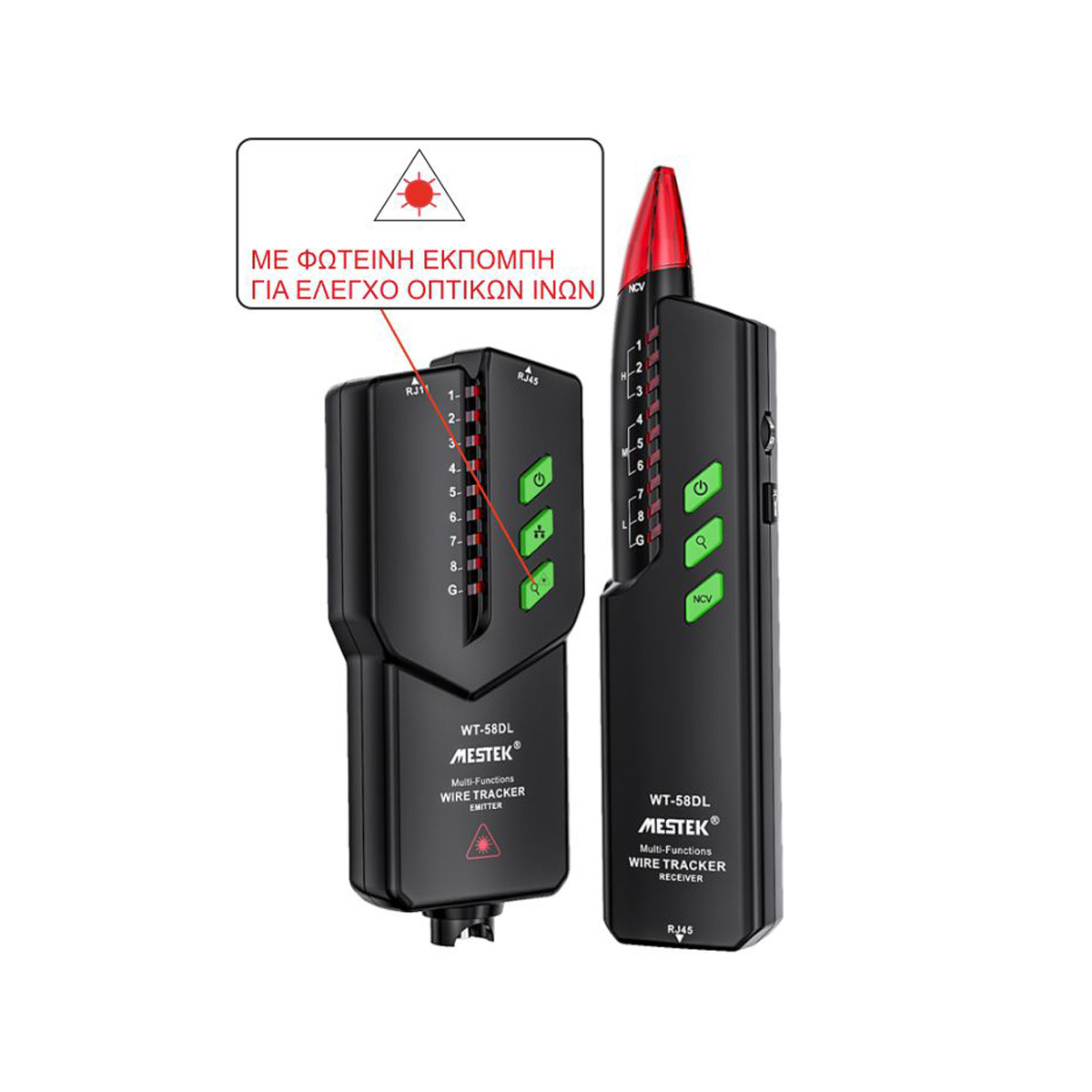 KAL Electronics MESTEK Cable Detector for Safe and Accurate Wire Tracing, product image from Cggeorgallis