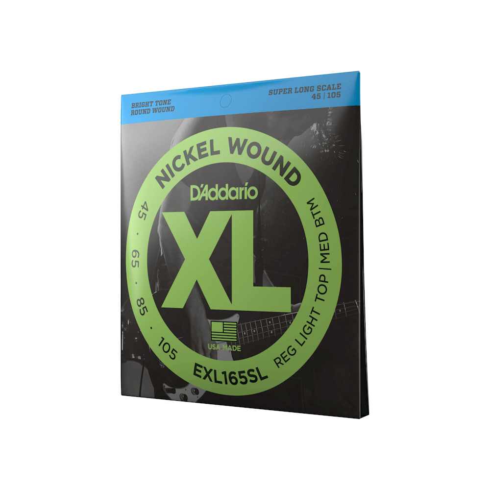 D'addario Bright Tone XL Nickel Bass Strings 45-105 for Super Long Scale, product image from Cggeorgallis