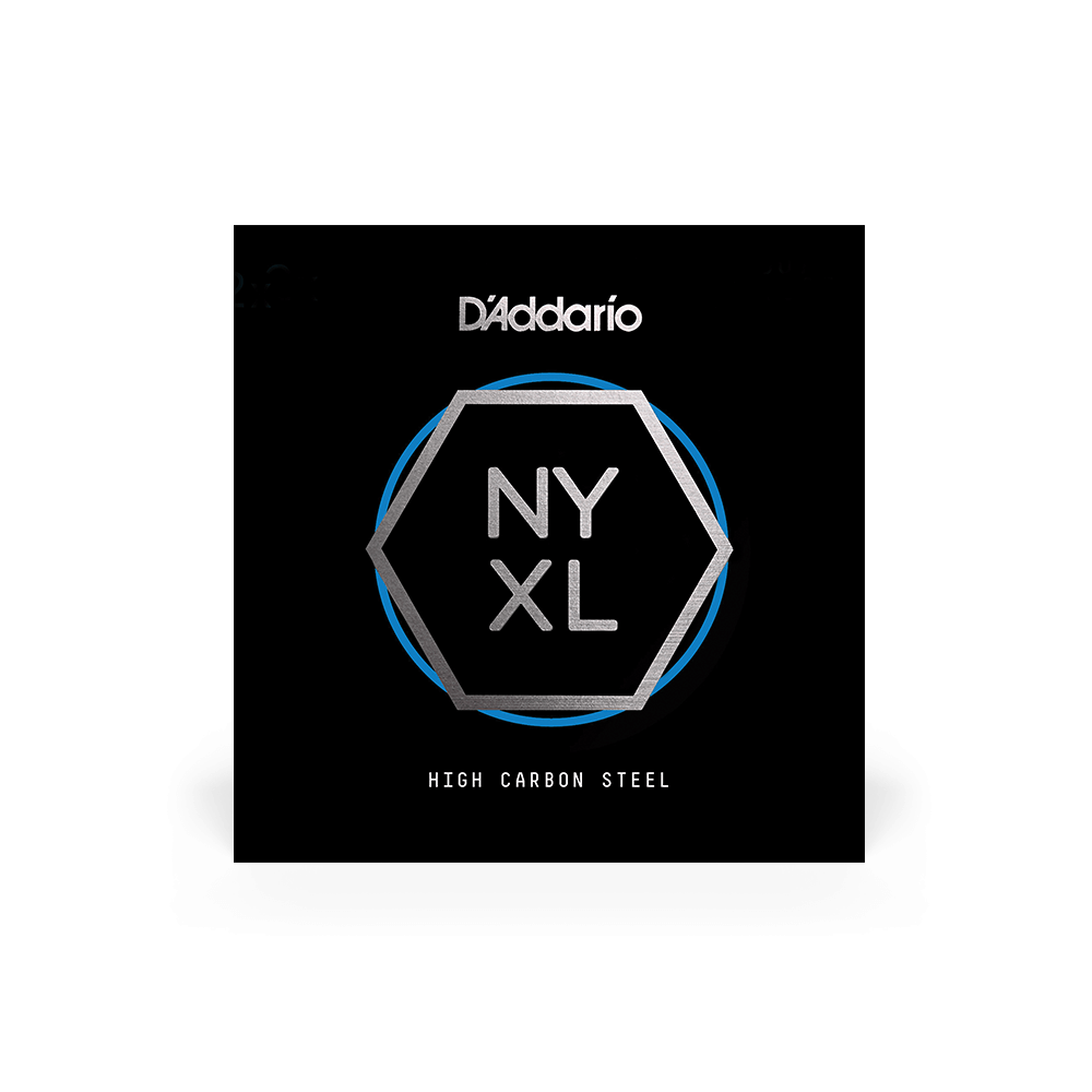 D'addario Durable NYXL Alloy Plain Steel Singles Deliver Superior Strength, product image from Cggeorgallis
