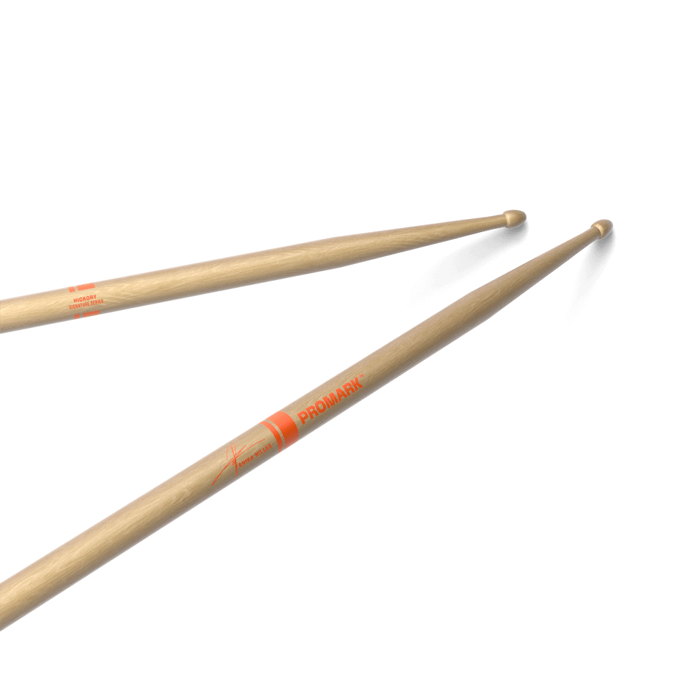 D'addario Anika Nilles Lacquered Hickory Drumsticks for Enhanced Articulation, product image from Cggeorgallis
