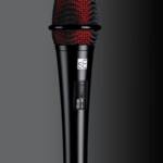 V2 Switch Handheld Dynamic Mic with No-Slip On/Off Switch