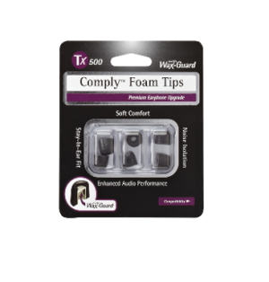 Comply T-500 Medium Foam Earbud Tips for XELENTO - Black