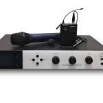 Digital Wireless Mic Amplifier with Dual 600 W Power