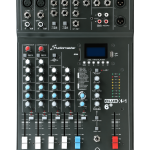 CLUB XS6+  2 MIC CHANNELS +2 STEREO INPUT CHANNELS