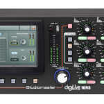 DIGILIVE16RS  Ultra-Compact 16-Channel Digital Mixer with Touchscreen & Wi-Fi Control